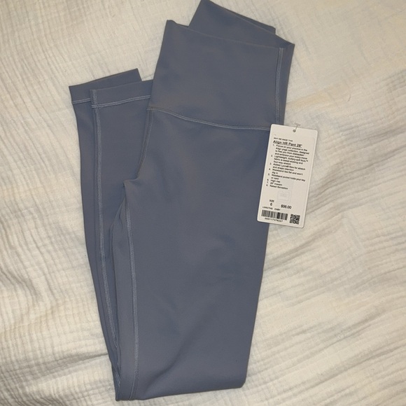 Lululemon Align Pant 28" in Chambray Size US 6 NWT - Picture 3 of 3